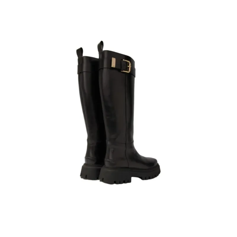 Maje Buckle detail Leather Boots Women's-2