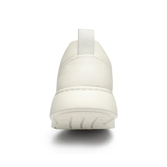 CROWN Low-Top Skateboard Shoes Men's White-3