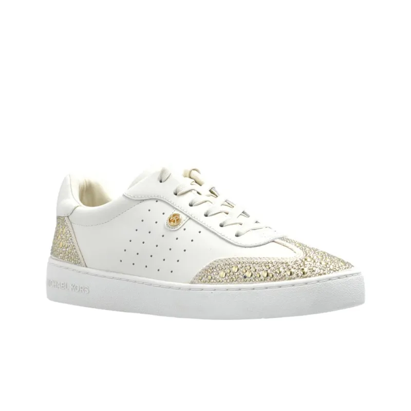 MICHAEL KORS Scotty Low Top Skateboard Shoes Women's White-2