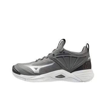 Mizuno Wave Momentum 2 Abrasion-Resistant Low-Top Training Shoes Women's Gray