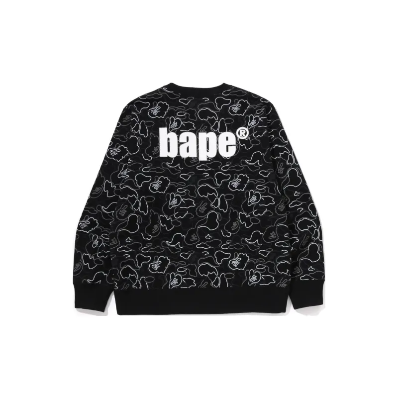 Bape Neon Camo Crewneck Sweatshirt-1