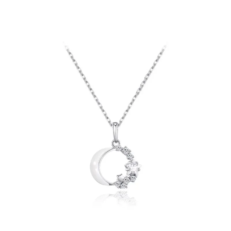 MULAFEN 925 Sterling Silver Necklaces Women's-0
