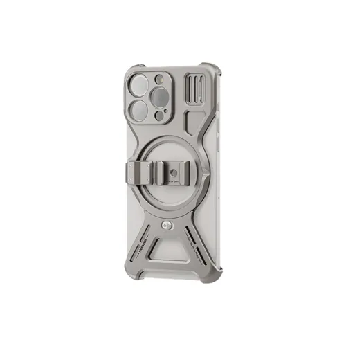NEEWER Metal Rabbit Cage Extension Lens Filter Tripod Phone Cases Compatibility IPhone15pro/iPhone15proma Solid Color