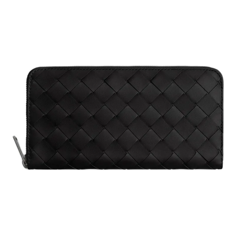 Bottega Veneta Intrecciato Zip Around Wallet-0