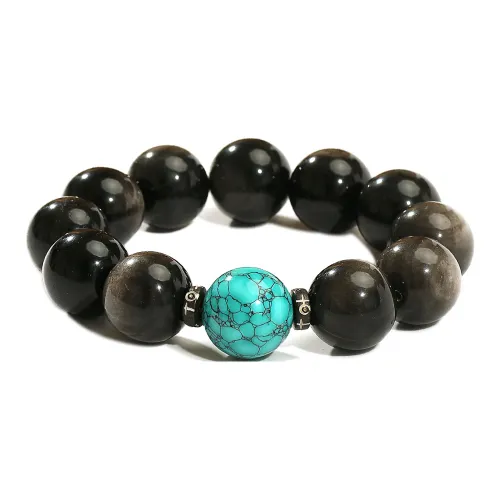 LIBALU Obsidian Bracelets Men's