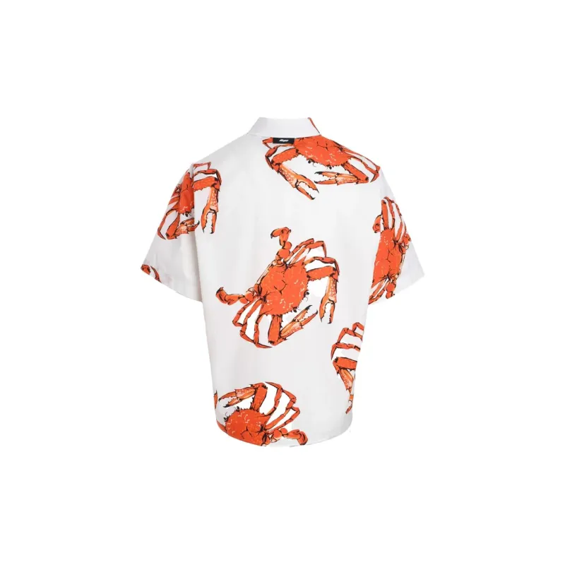 MSGM Crab Motif Shirt-1