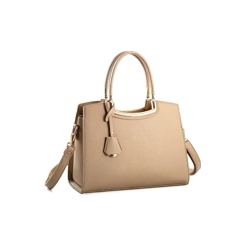 Vigno Synthetic Leather Handbags Crossbody Bags Large Size Women's White/Black-44
