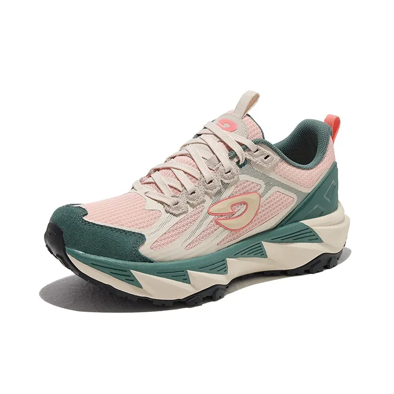 HOT POTATO Cushioned Slip-Resistant Abrasion-Resistant Low-Top Trekking Shoes Women's Traces Of The Green Field-2