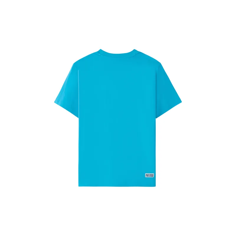 Skechers T Shirt Unisex Submerged Aqua Blue-1