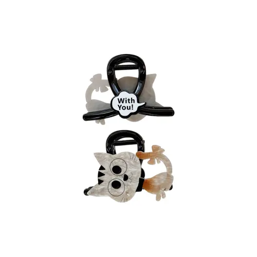 QIMEILA Resin Hair Clips Women's