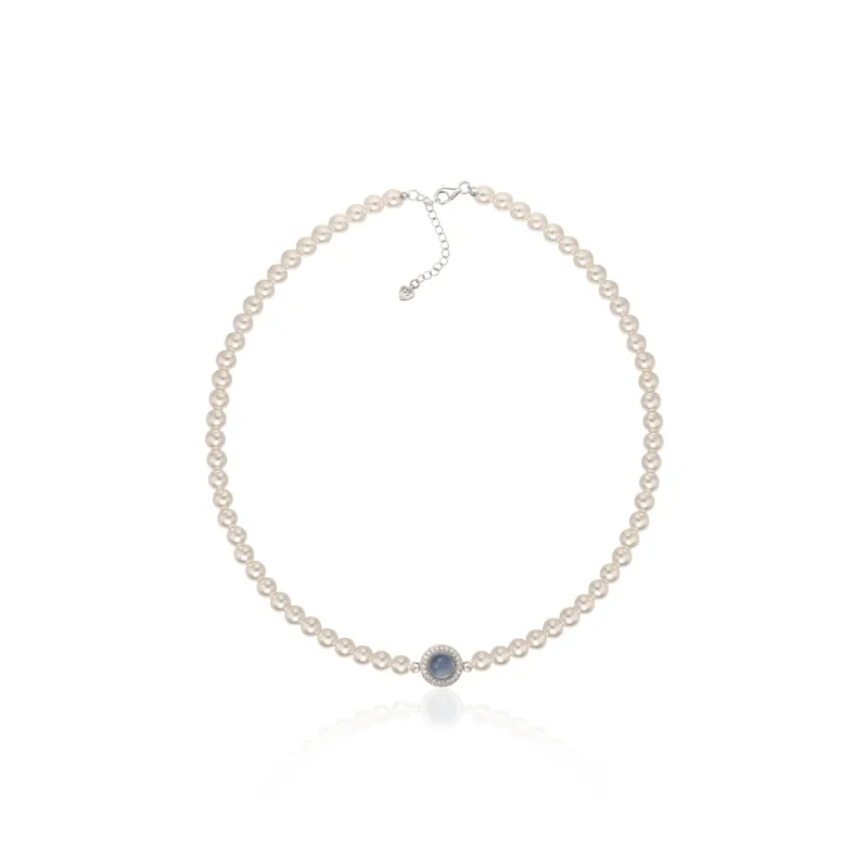 POTTICY Pearl Necklaces Women's-0