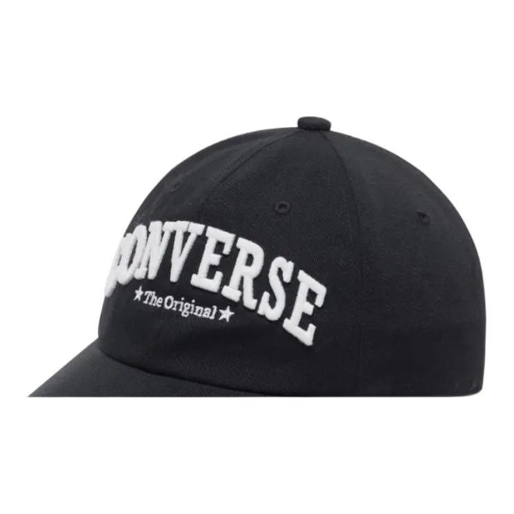 Converse Polyester Baseball Caps Unisex Black-4