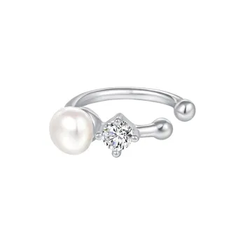 Happy Tide S925 Silver Clip On Earrings Women's