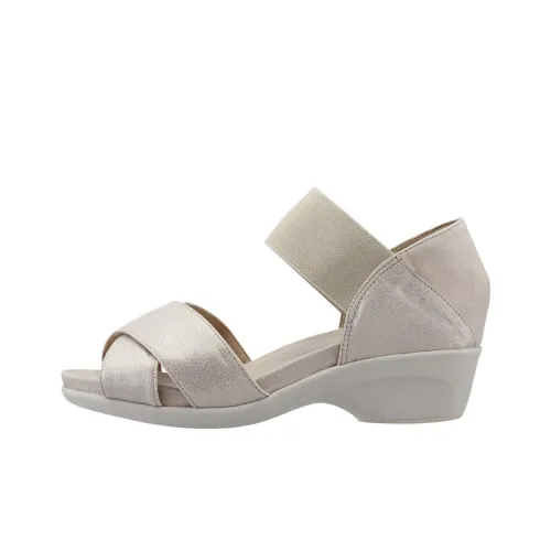 Mizuno Beach Sandals Women's White Gold