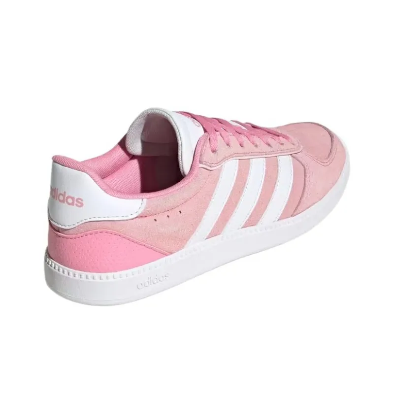 Adidas Breaknet Slick Cushioning Low Top Skateboard Shoes Women's Pink-2
