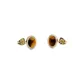 Tiger's Eye Stud Earrings
