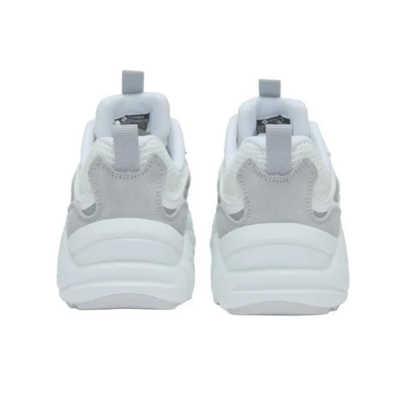 RAPIDO Anti Slip Wear Resistant Low Top Casual Shoes Unisex White-3