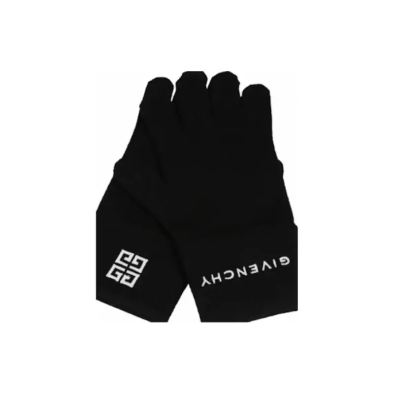 Givenchy Embroidered Logo Gloves-2