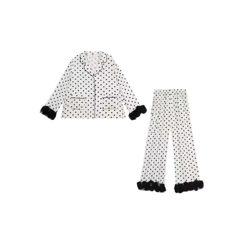 MIIOW Pajama Set Women's Polka Dot-0