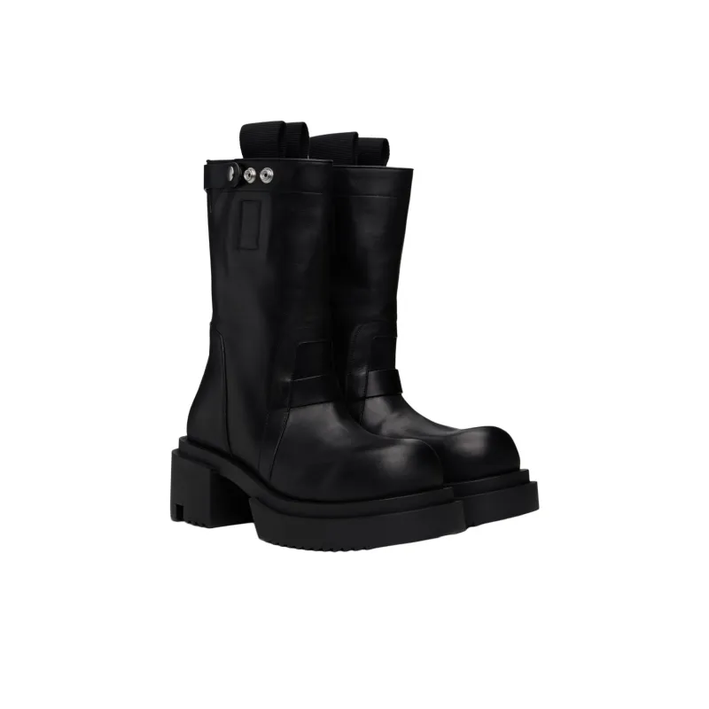 RICK OWENS/RO Bogun Ankle Boots Men's Black-2