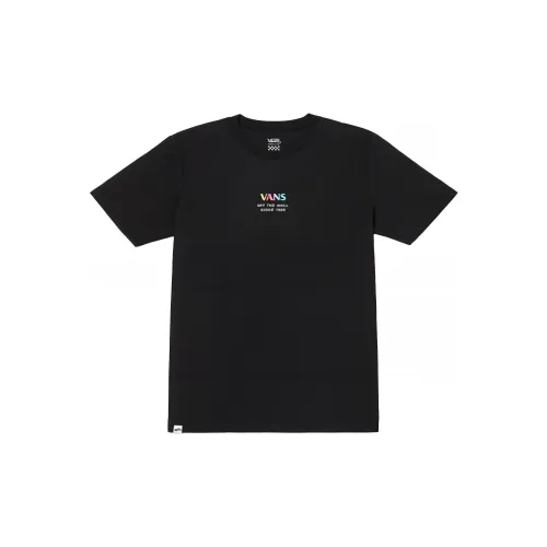 Vans Set in Sleeve T Shirt Women's Black