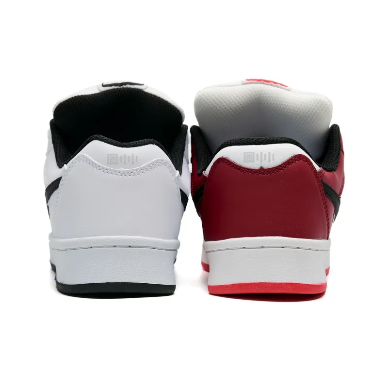 Circle Small Height Increasing Wear Resistant Slip Resistant Low Top Skateboard Shoes Unisex Pink Box Included-55