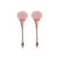 Blush Makeup Brush # Rose Gold[2-Piece Set]