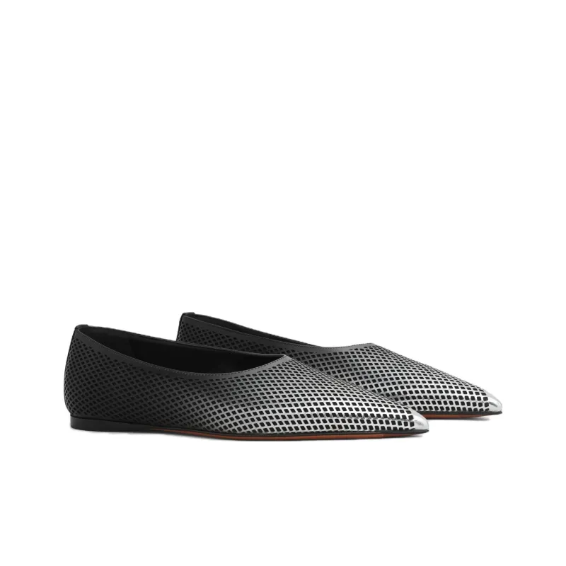 Alaia Dastimgrad Casual Single Shoes Women's Silver-2