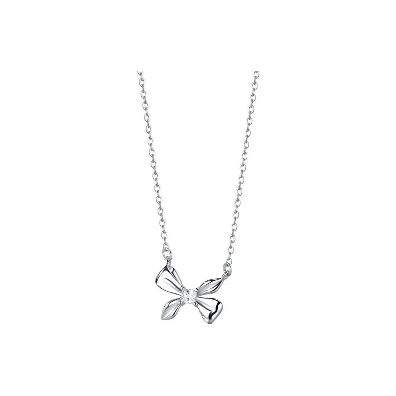 CLARKIA FLOWER S999 Fine Silver Necklaces Women's-0