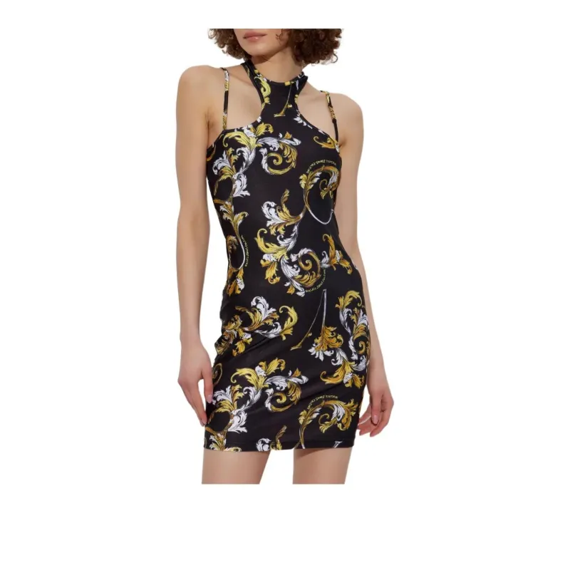 VERSACE JEANS COUTURE Baroque Mini Dress-1