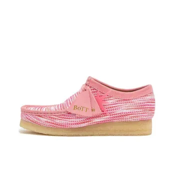 BoTT x Clarks Originals WALLABEE Low Top Casual Shoes Unisex Pink