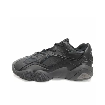 PEAK State Pole 6371 Cushioning Anti Slip And Wear Resistant Coverage Low Top Casual Shoes Unisex All Black