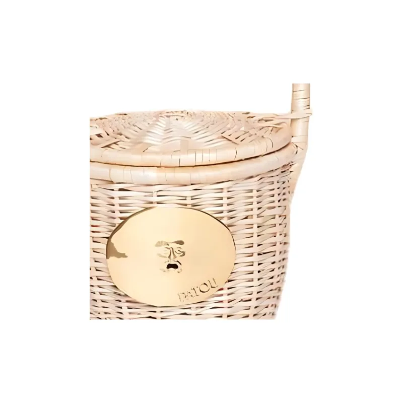 Patou Wicker Bucket Bag-3