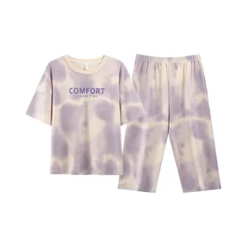 GOSO Pajama Set Women's Light Lavender