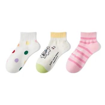 Moremoli Ankle Socks Women's 3 Pack