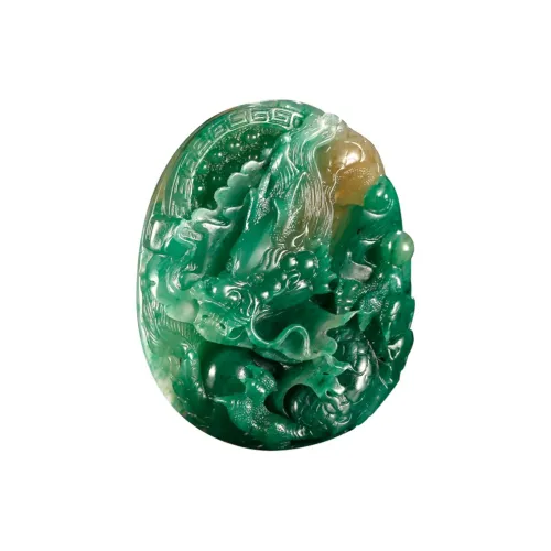 Treasure Dushan Jade Pendants Men's