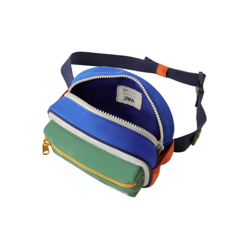 ZARA Polyester Fanny Pack Kids' Blue-4