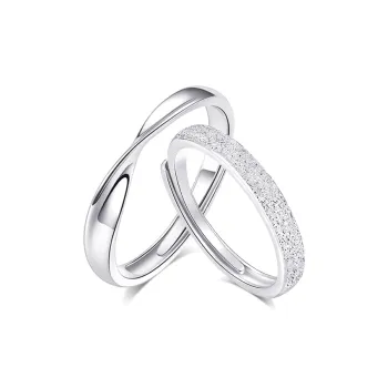 KUMET Sterling Silver Rings Unisex