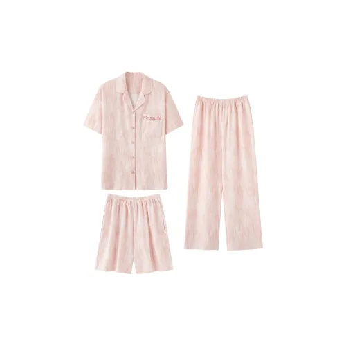 XIAFENYAN Pajama Set Women's Pink