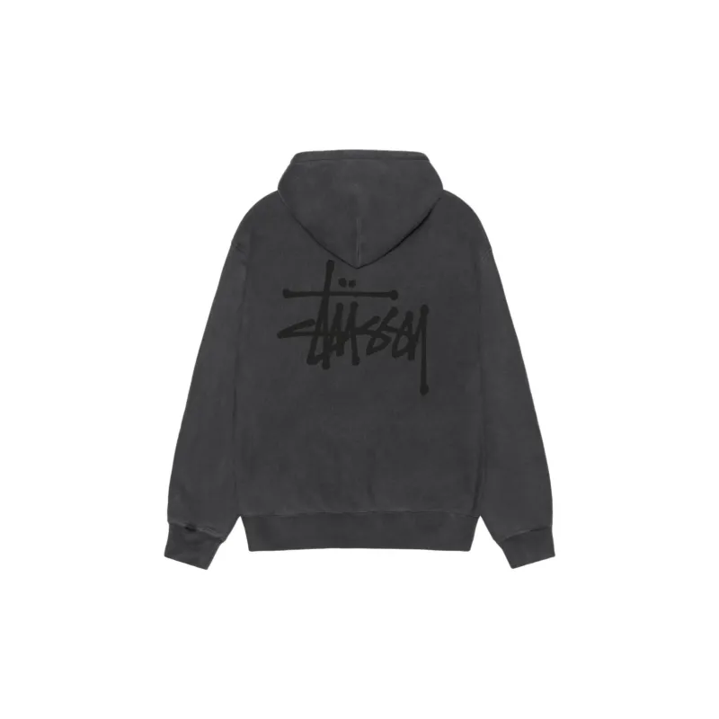 Stussy Basic Zip Hoodie Pigment Dyed-1
