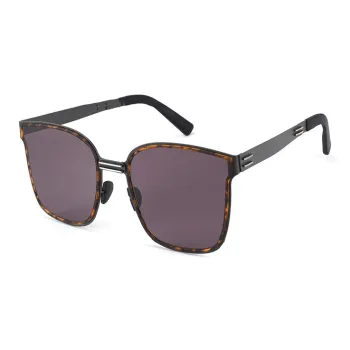 JEKA Metal Square Sunglasses Unisex