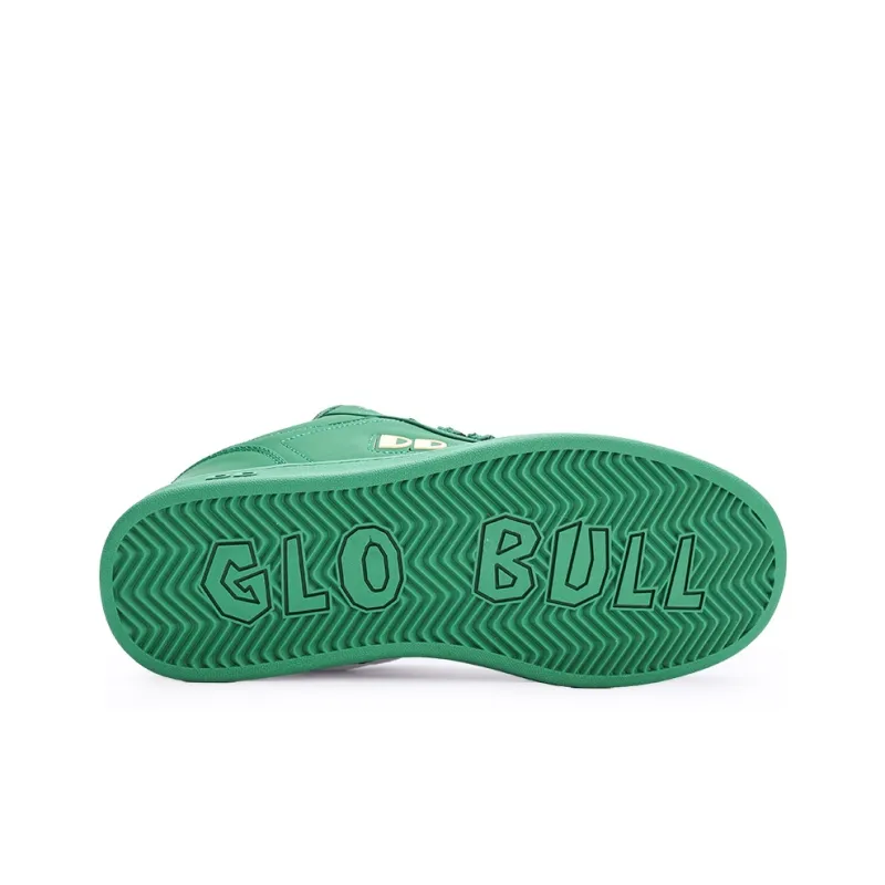 GLO BULL Skateboard Shoes Unisex Low Top Green Beige-5