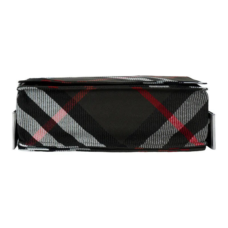 Burberry Trench Polyester Shoulder Bag, Crossbody Bag Men's Lake Color-6