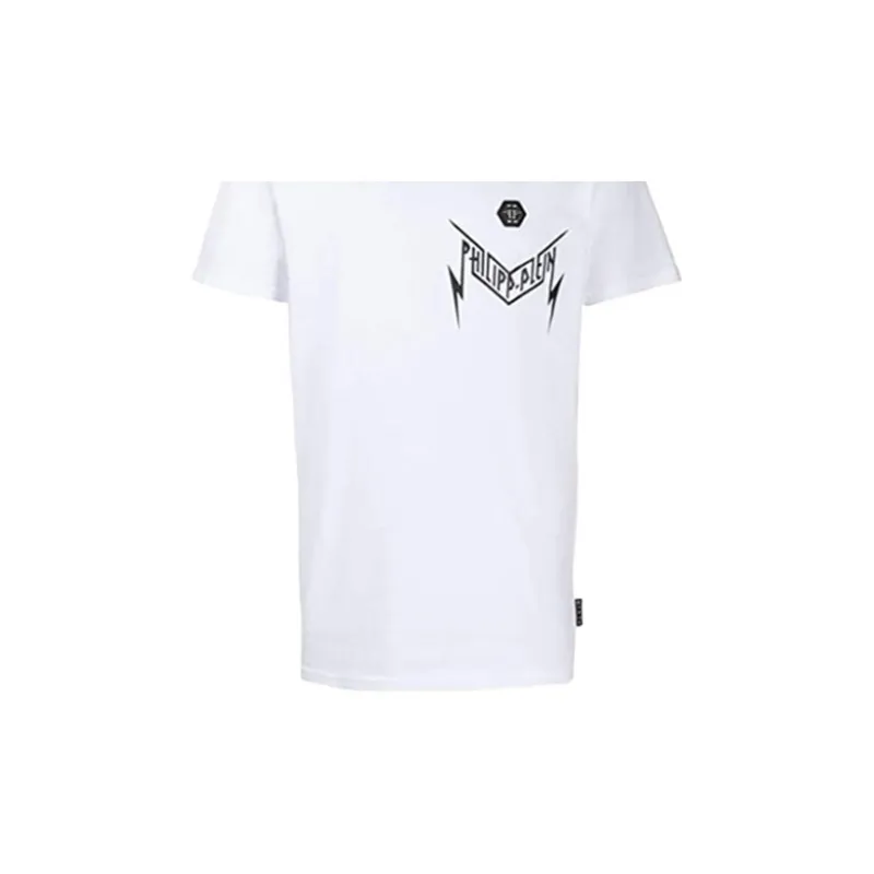 PHILIPP PLEIN T Shirts Men White-5