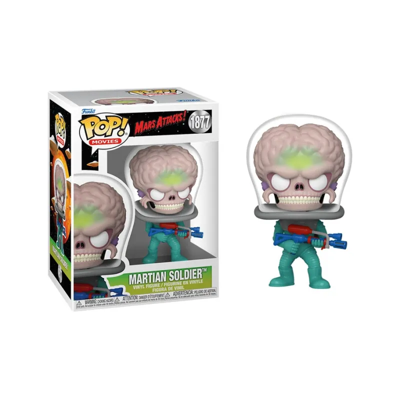Funko 'Martians Taking Over Earth' Alien Soldiers Chibi Figures-2