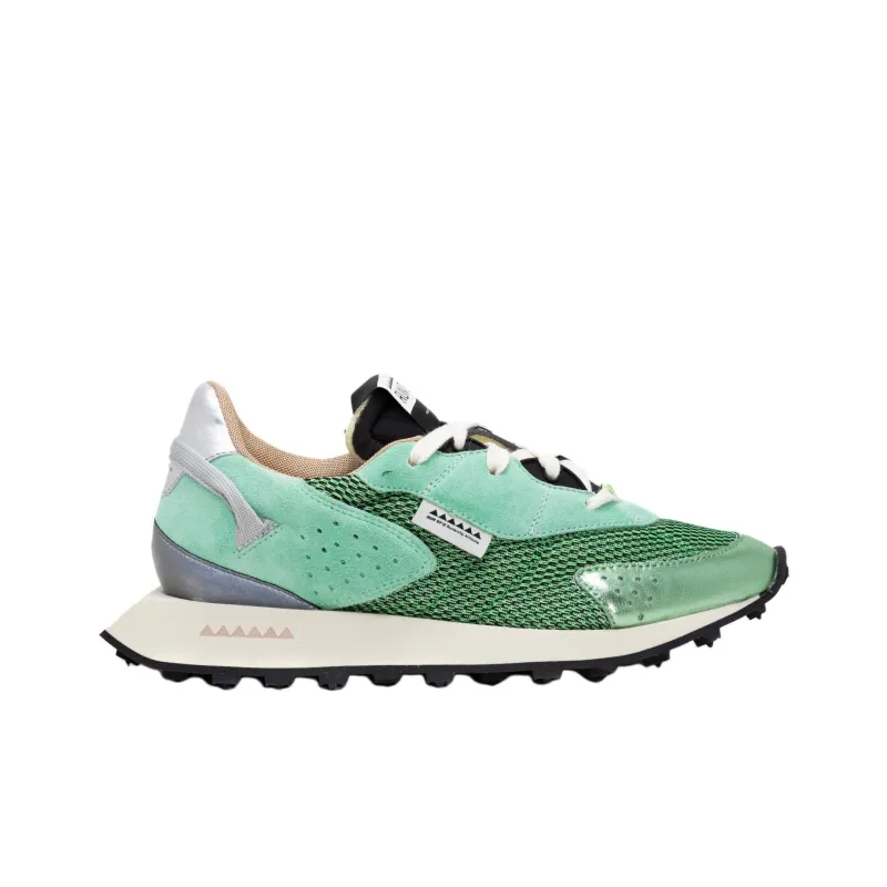 RUN OF Rea Low-Top Casual Shoes Women's Green-1