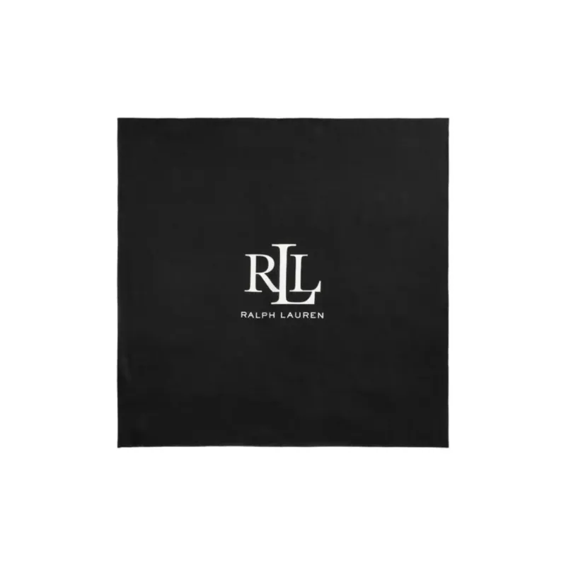 Polo Ralph Lauren Two Tone Logo Twill Square Scarf-0