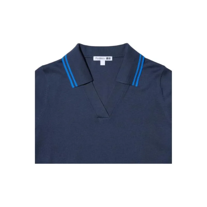 UNIQLO x JWANDERSON Polo Shirt Women's Dark Blue-1