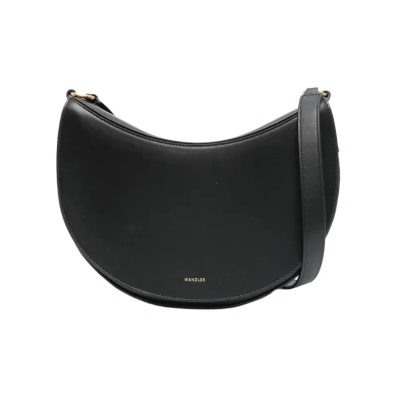 Wandler Kate Logo Stamp Large Shoulder Bag-0