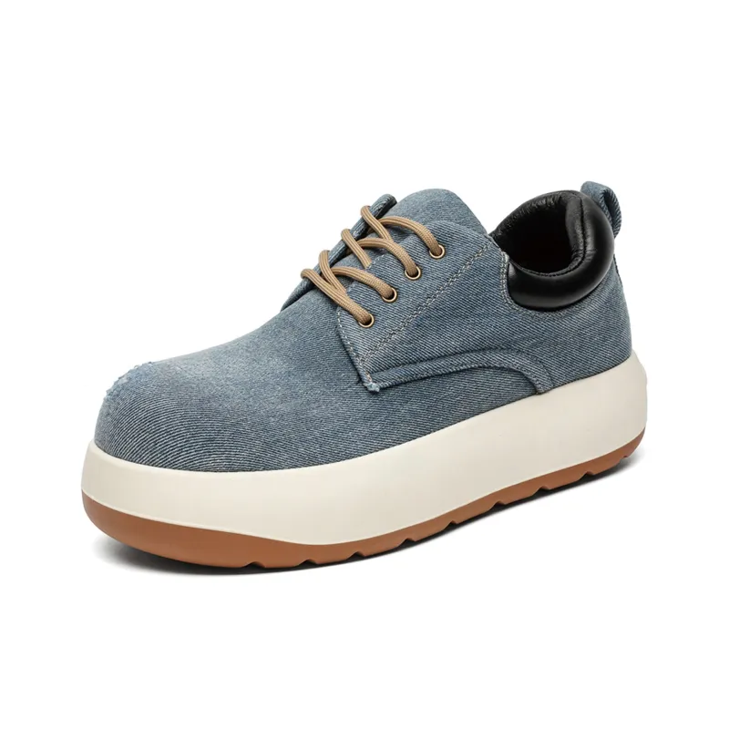 BUFFALO BOUND Anti Slip And Wear Resistant Height Increasing Low Top Skateboard Shoes Men's-8